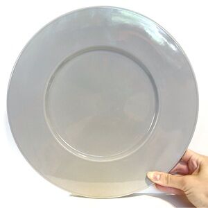 Mikasa Ceramic Serving Plate Tray CA701 Slate Grey Made in Japan Platter Charger